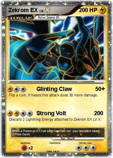 Pokémon Zekrom Ex 78 78 Glinting Claw 50 My Pokemon Card
