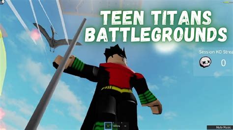 Roblox Teen Titans Battlegrounds Gameplay Youtube