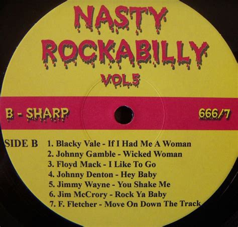 Rock Inter Nasty Rockabilly Vol 5 Lp 12´ Us 5390 En Mercado Libre