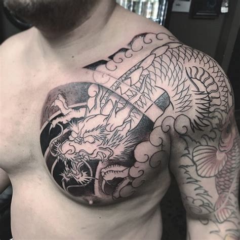 Hình xăm rồng vắt vai. Ý nghĩa hình xăm rồng - 99+ Mẫu tattoo rồng đẹp, độc đáo ...