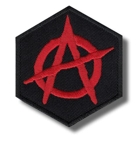 Anarchy - embroidered patch 7x8 CM | Patch-Shop.com