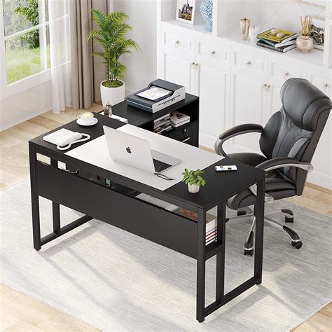 Tribesigns L Shaped Computer Desk Inches Executive Office Desk With