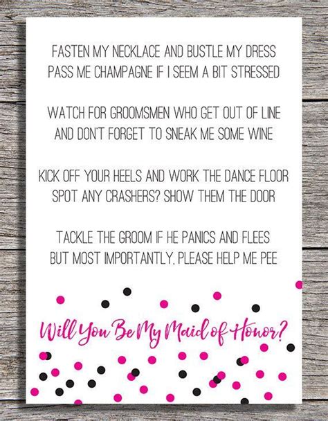Image Result For Maid Of Honor Proposal Poem For Sister Bridesmaid