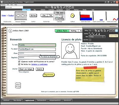 la papelera informatica balsamiq mockupscreacion de bosquejos sobre interfaces graficas