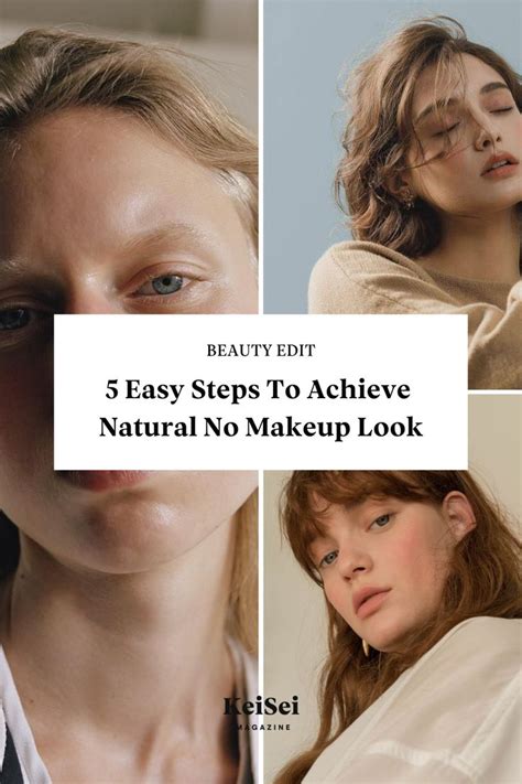 5 Easy Steps To Achieve Natural No Makeup Look Dewy Makeup Natural