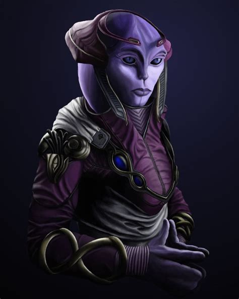 Female Angara Alien Concept Art Mass Effect Space Opera