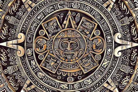 Mexican Aztec Art Bilscreen