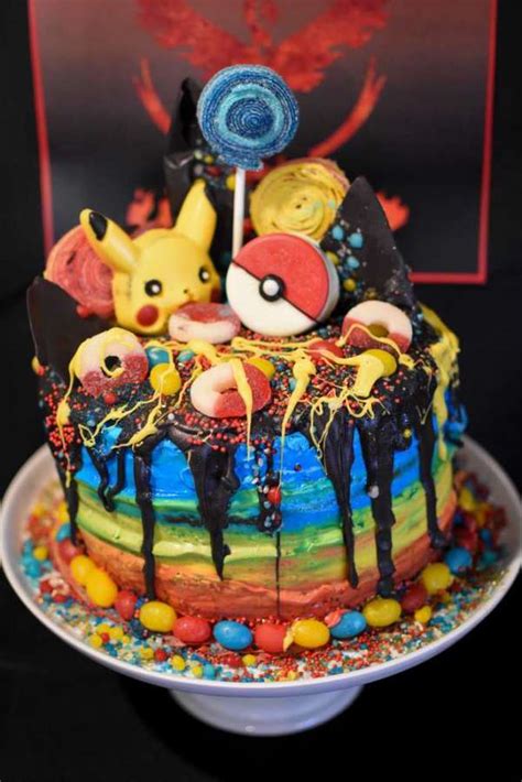 7 birthday cake ideas inspired by fantasy fictions (geeky but delicious!) | recently. Pokemon Go Adventure Birthday - Birthday Party Ideas for Kids