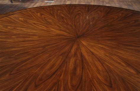 60 Inch Round Walnut Pedestal Dining Table W Black And Gold