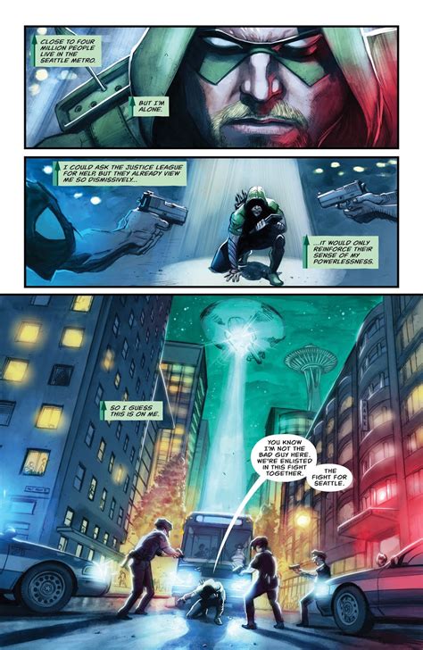 Weird Science Dc Comics Preview Green Arrow 4