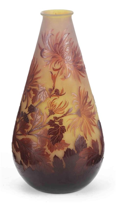 A French Cameo Glass Vase By GallÉ Circa 1900 Christies
