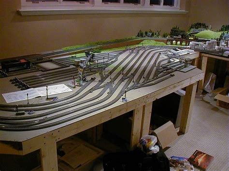 Image Result For Ho Train Table Plans Model Train Layouts Model