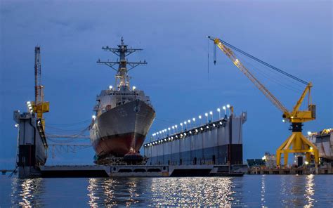 Heger Dry Dock Gets To Work On Afdm For Us Navy