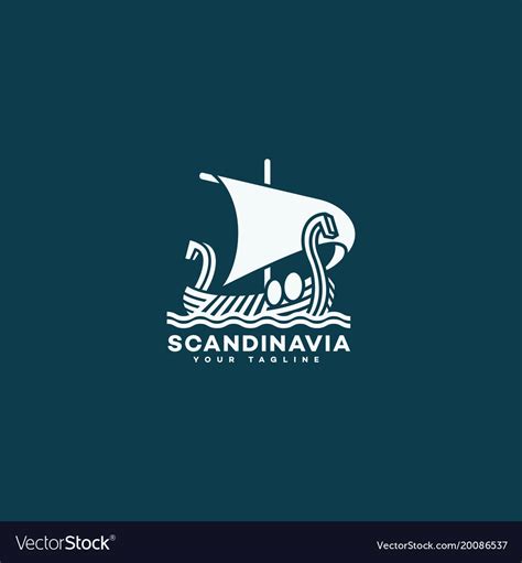 Scandinavia Logo Royalty Free Vector Image Vectorstock