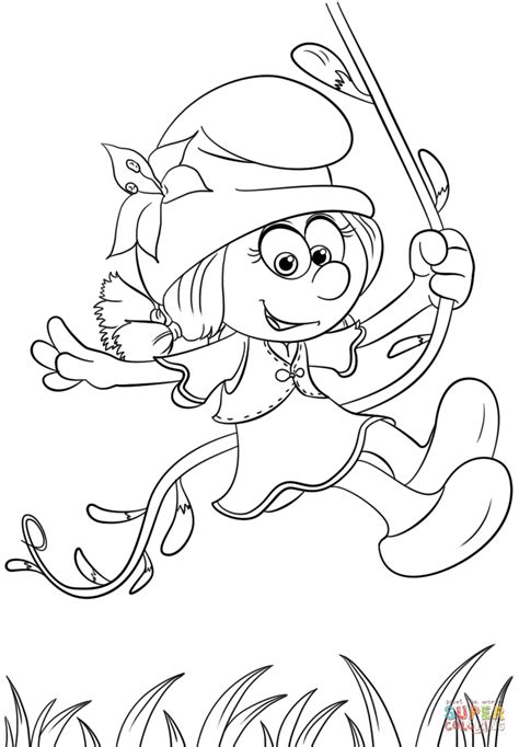 Full the smurfs characters list with photos and character bios when available. Smurflily from Smurfs: the Lost Village coloring page ...