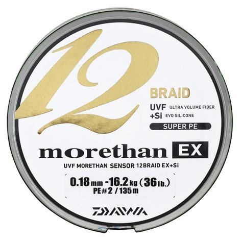 Trenzada Daiwa Morethan 12 Braid EX La Picada Artículos de pesca y