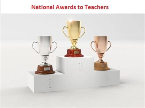 Private School Teachers Also Eligible For National Teachers Awards Now