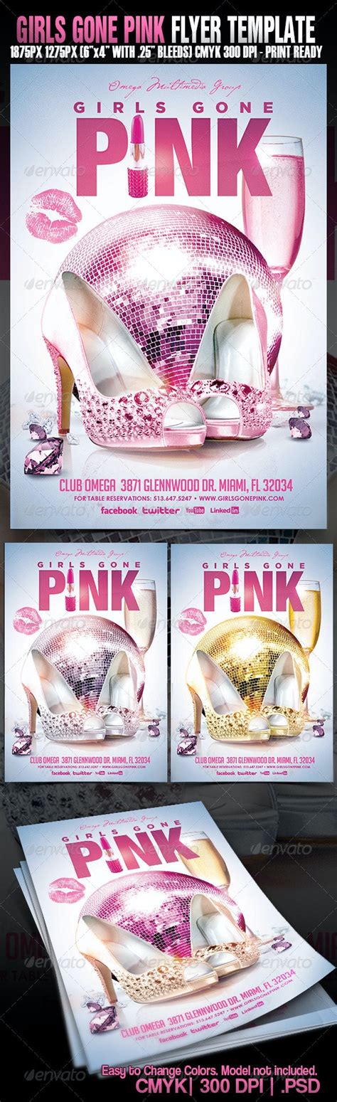 Girls Gone Pink By Omegamultimedia Graphicriver