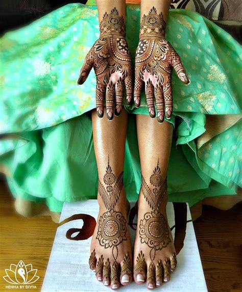 An Incredible Collection Of Bridal Mehandi Images In Full K
