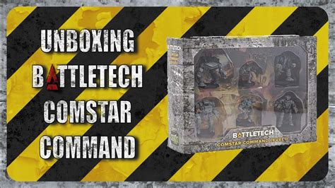 Unboxing Battletech Comstar Command Level Ii Ttm Ep014 Youtube