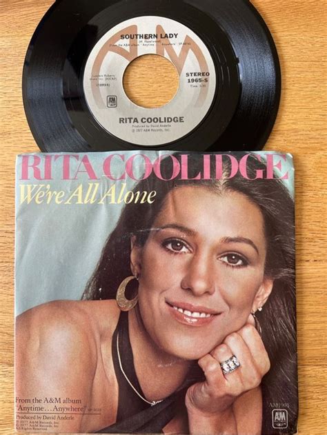 Rita Coolidge Were All Alone 1 Us Press 1977 Top Kaufen Auf