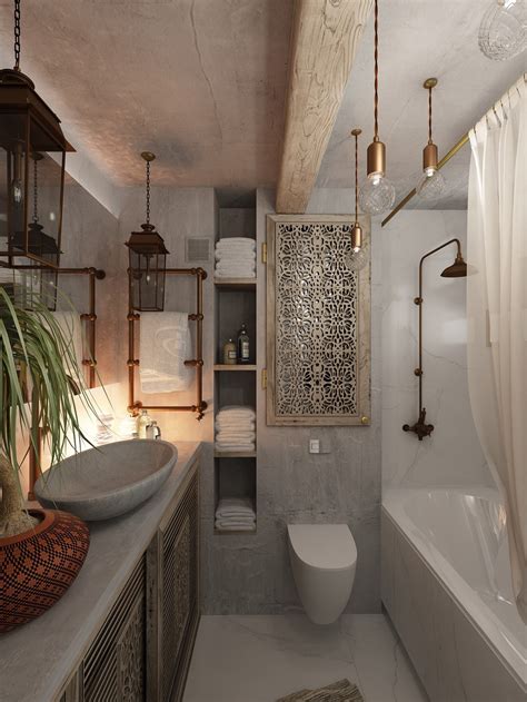 moroccan bath interior design ideas