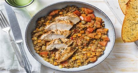 French Inspired Chicken And Lentils Recipe Hellofresh