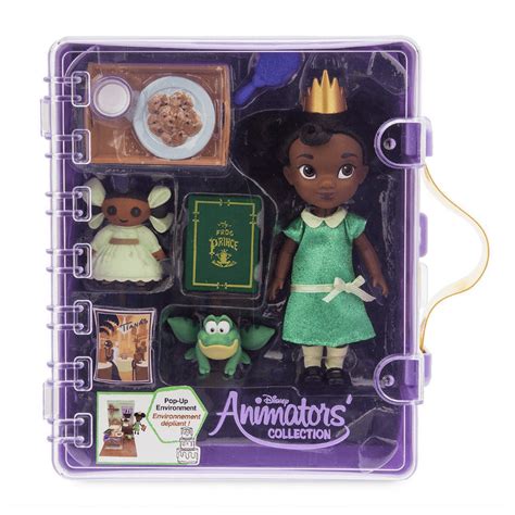 Disney Animators Collection Tiana Mini Doll Play Set New With Box