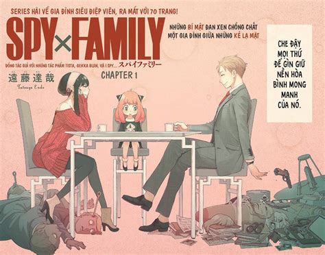 Spy x Family: Bộ manga siêu hài về một gia đình bất thường của chàng