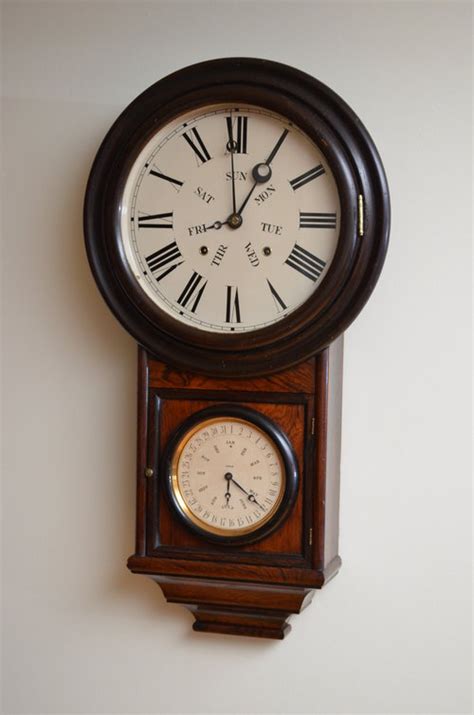 Antiques Atlas American Drop Dial Wall Clock