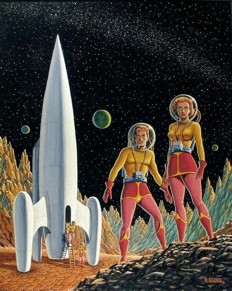 Al Feldstein Sci Fi Art Science Fiction Art Retro Futurism