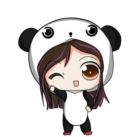 The 25 Best Panda Anime Girl Ideas On Pinterest Chibi Panda Panda