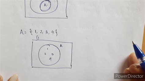 set theory 3 universal set complement of a set youtube