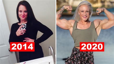 Hailey Delf Then And Now 2014 2020 Beautiful Muscle Girl