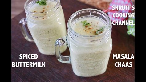 masala chaas recipe spiced buttermilk recipe indian summer drink recipe summer special