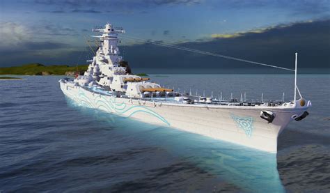 Arpeggio Of Blue Steel Ars Nova World Of Warships Yamato Skin