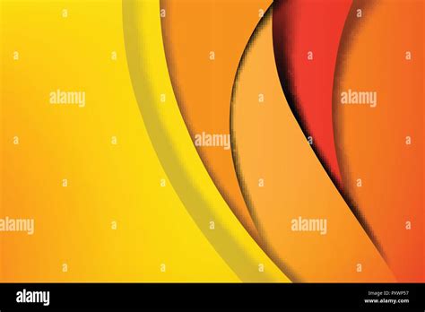 Orange And Yellow Abstract Background Dark And Black Layer Overlaps