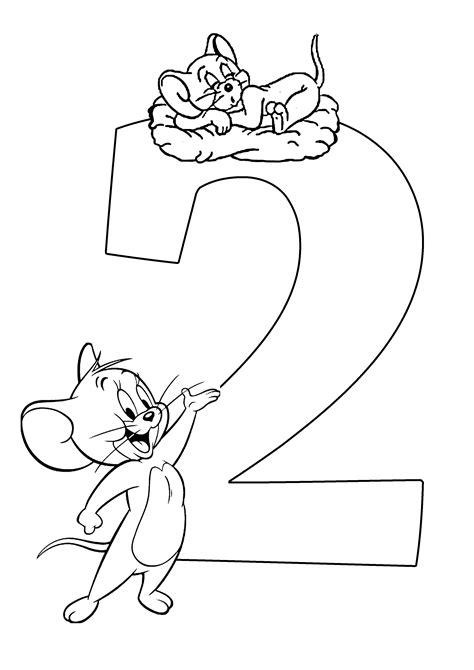 Numbers 1 To 5 Coloring Pages Coloring Pages