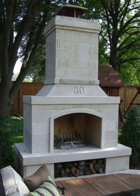 Outdoor Fireplace Kits Make The Installation Of Your Outdoor Fireplace