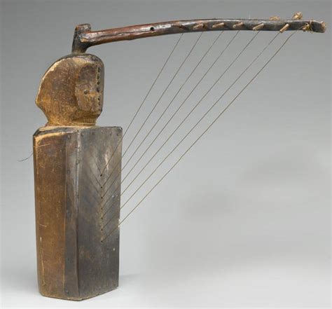 Ngbaka Harp Democratic Republic Of The Congo Instrument Africain