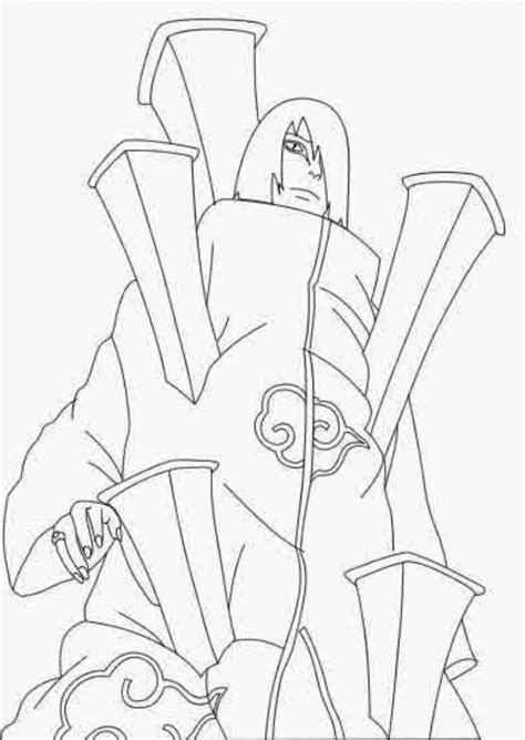 Printable Naruto Coloring Page To Get Your Kids Occupied Coloring Nation