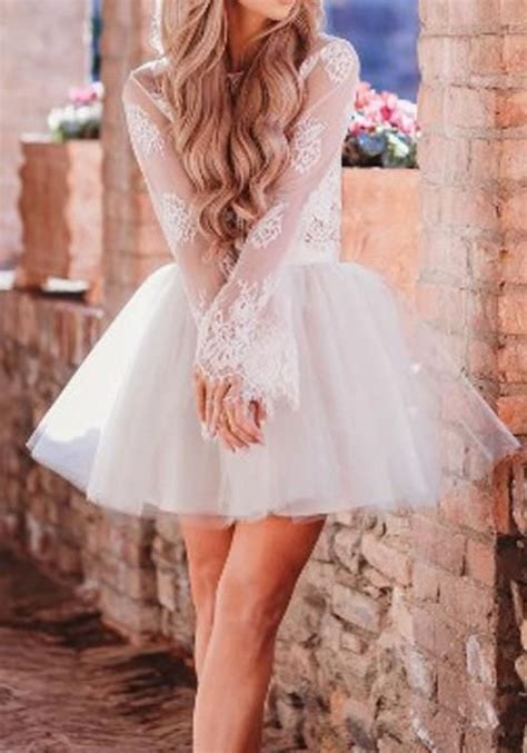 White Grenadine Fluffy Puffy Tulle Homecoming Party High Waisted Cute