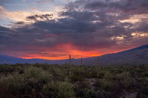Westward Look Resort In Tucson Az Monsoons Bring Beautiful Sunsets