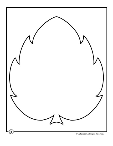 Free flashcards, worksheets, coloring pages, and more! Symmetrical Leaf Shape | Woo! Jr. Kids Activities