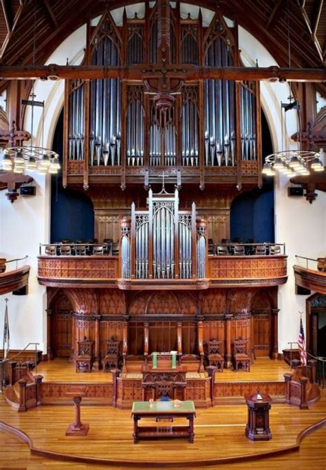 Jaeckel Pipe Organ First Presbyterian Church Of Portland