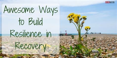 How To Build Resilience In Recovery Red Rock Drug Rehab Addiction