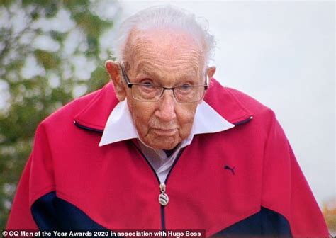 Instead, on his 100th birthday, his appeal topped. GQ Men Of The Year Awards: Captain Sir Tom Moore, 100 ...
