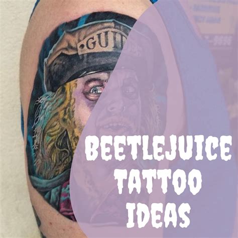 37 Creepy Beetlejuice Tattoo Designs Ideas Tattoo Glee