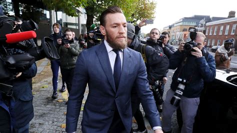 conor mcgregor fined for punching man in dublin pub world news sky news