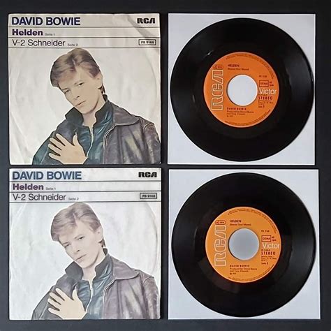 David Bowie Rca Réf Pb 9168 Original De 1977 Origine Allemagne 🇩🇪 A Heroes David Bowie